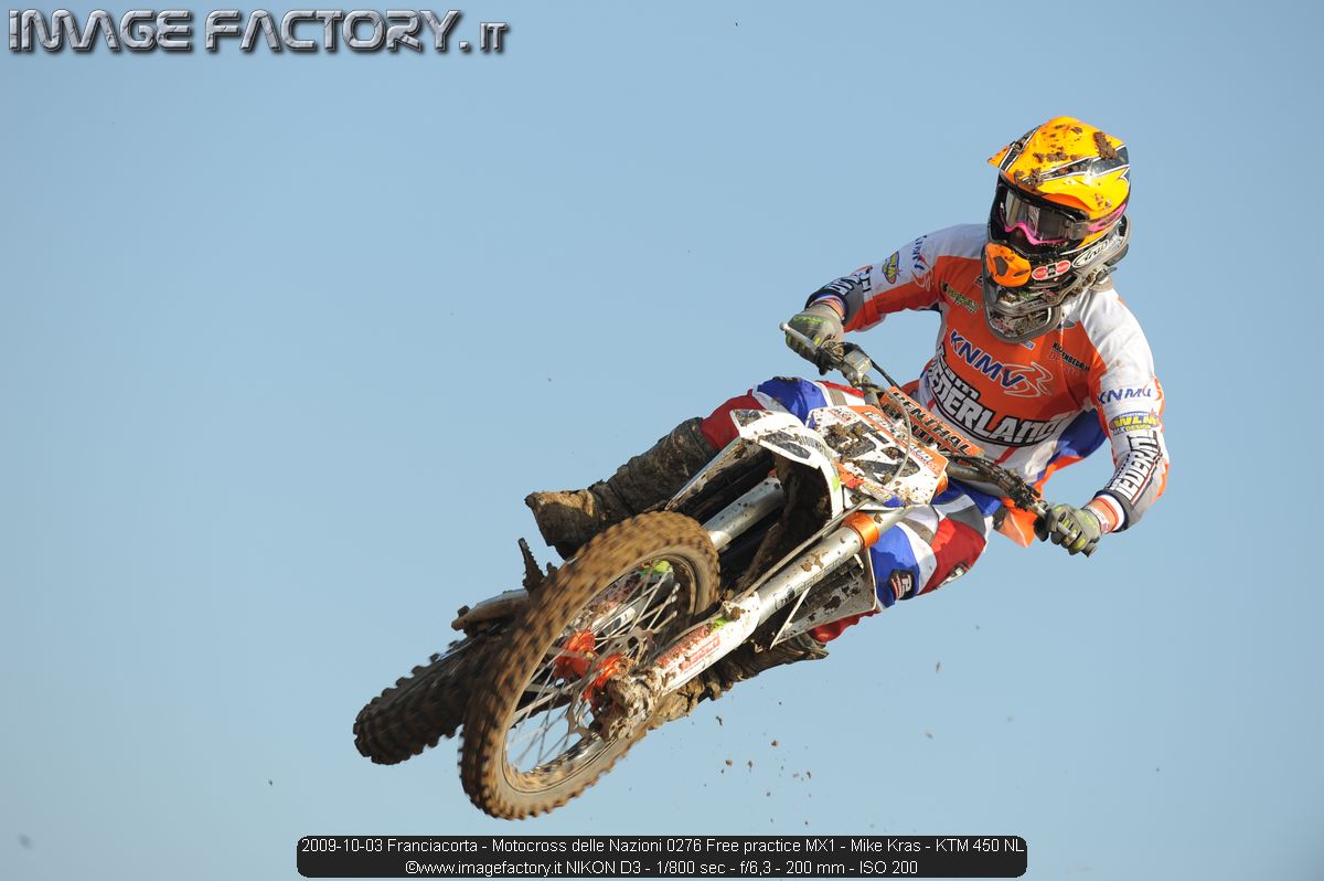 2009-10-03 Franciacorta - Motocross delle Nazioni 0276 Free practice MX1 - Mike Kras - KTM 450 NL